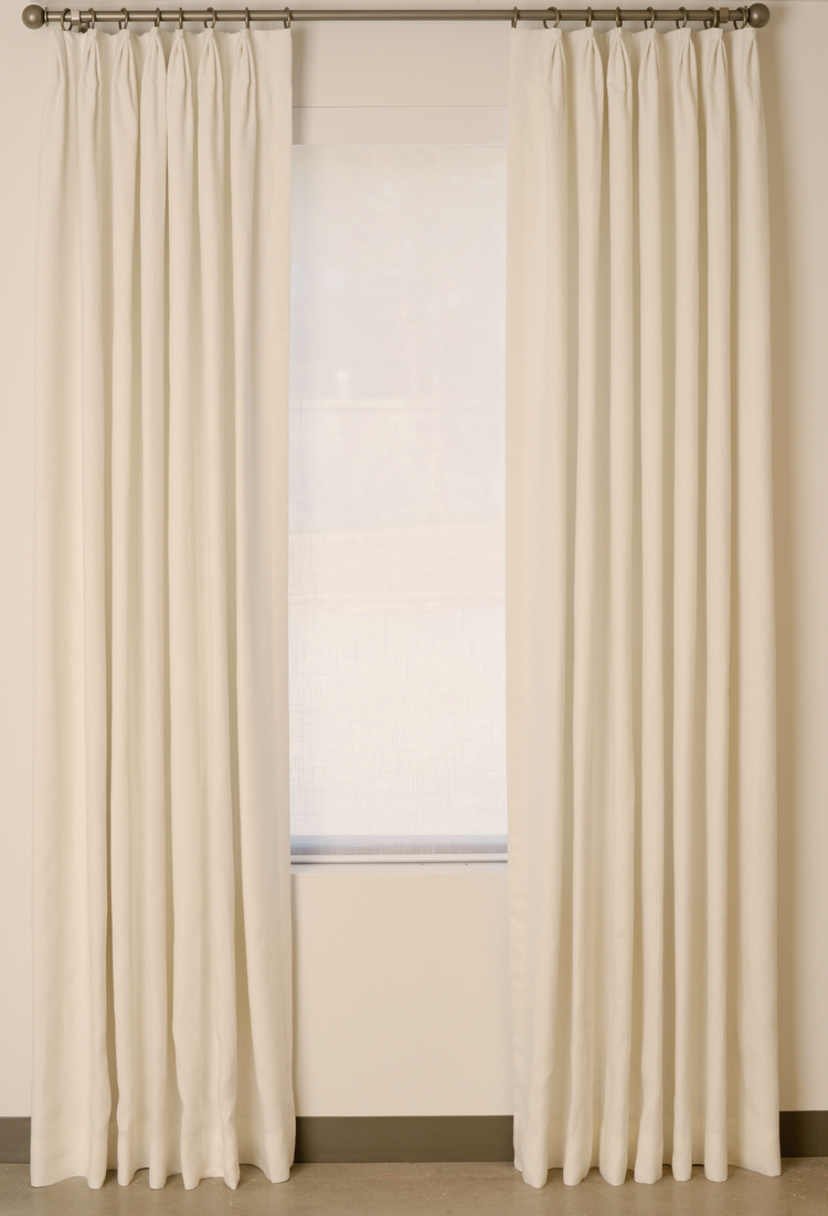 euro pleat drapes