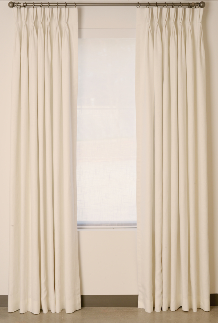 pinch pleat drapes